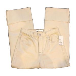 NWT J brand macadamia wide leg jeans